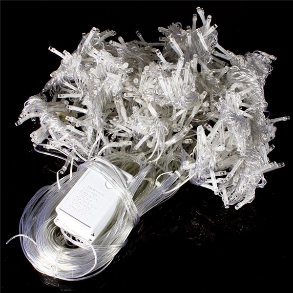 6x3m Outdoor String Fairy Curtain Light Party Lamp 220v