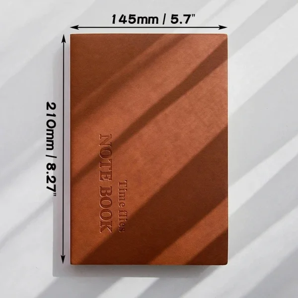 Ab0c3963c81cc47e7a045ba9b18adb0a79-2.webp Color: black - Grid Notebook A5,Travelers Journals School Office Meeting Record 80GSM/264 Pages Checkered Paper Notepad Handbook Agenda 2024/25