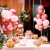 Color: Clear - 7Tubes Balloons Stand Balloon Holder Column Confetti Balloon Baby Shower Kids Birthday Party Wedding Decoration Supplies