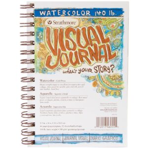 Strathmore Visual Journal Watercolor 5.5X8-22 Sheets (Pack of 2)