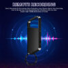 Mini Dictaphone Noise Reduction Audio Recorder Recording Portable Hook Keychain Meeting/Medical Visit Recorder 16GB