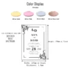 Color: Burgundy, Size: S - Acrylic Invitation, Personalized Party Invitations