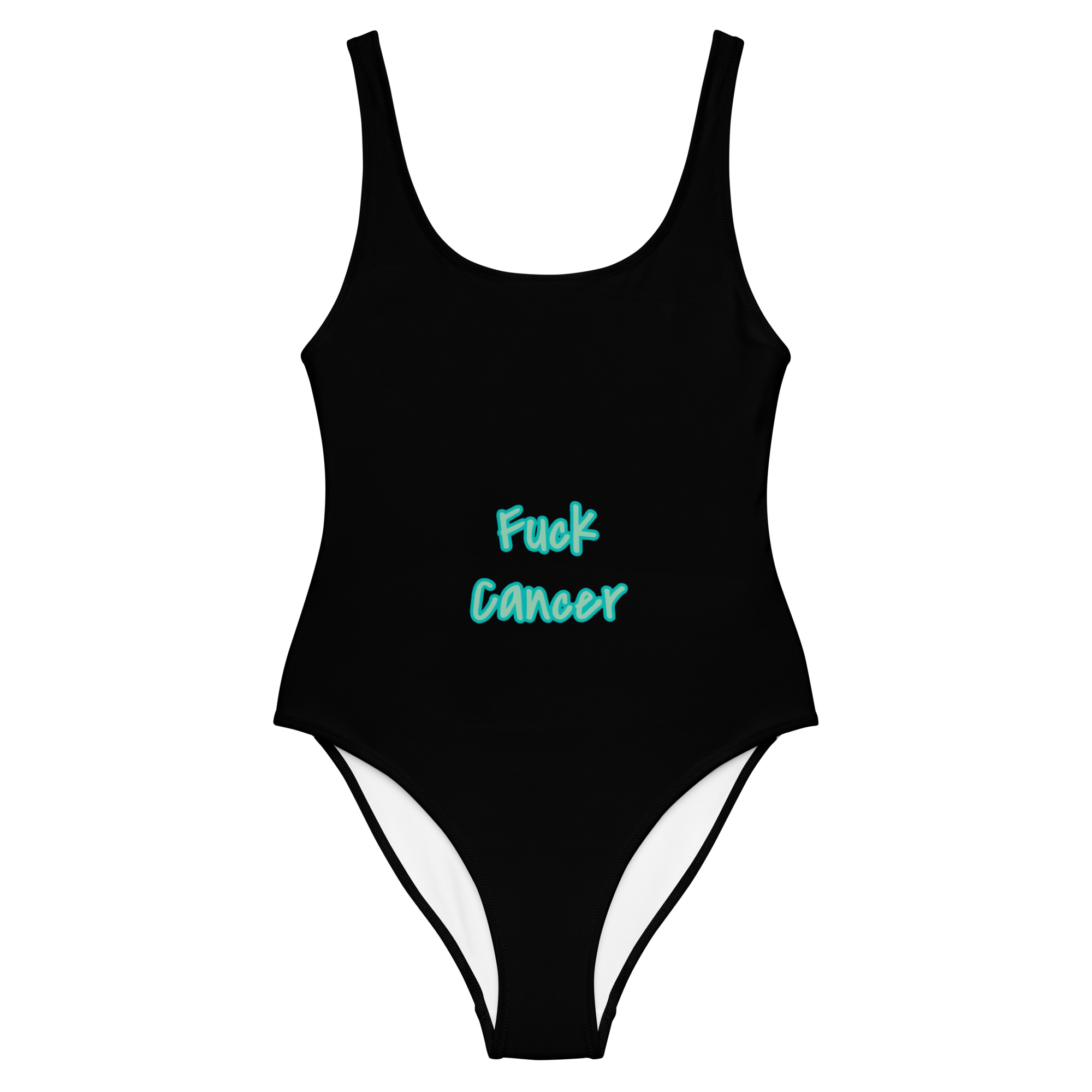 Fuck Cancer - One-Piece Swimsuit - MB Collection