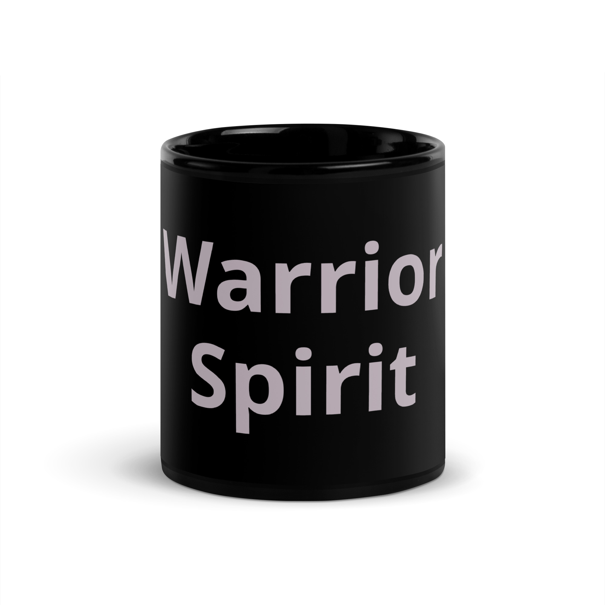 Warrior Spirit - Black Glossy Mug - MB Collection