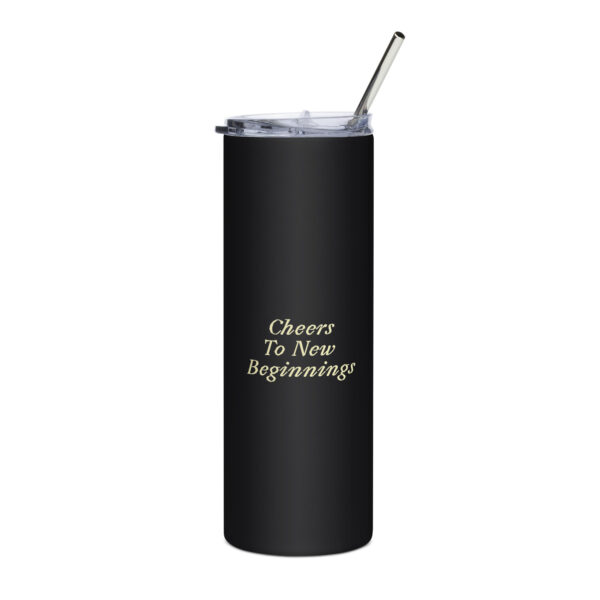 New Beginnings Stainless steel tumbler- MB Collection