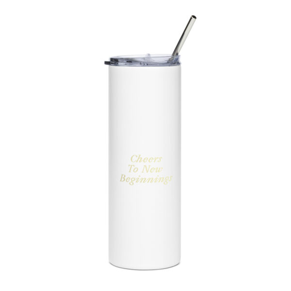 New Beginnings Stainless steel tumbler- MB Collection
