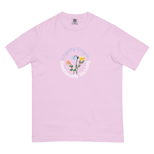 Legally Single Emot Thriv'ng - Unisex heavyweight T-shirt - MB Collection