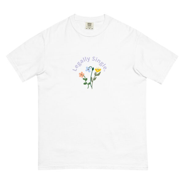 Legally Single Emot Thriv'ng - Unisex heavyweight T-shirt - MB Collection