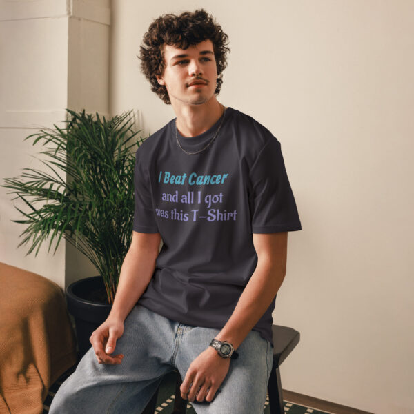 I Beat Cancer - Unisex organic cotton t-shirt - LL Collection