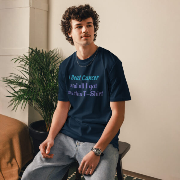 I Beat Cancer - Unisex organic cotton t-shirt - LL Collection