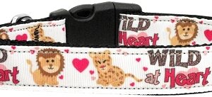 Wild at Heart Nylon Cat Collar