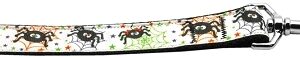 Itsy Bitsy Spiders Nylon Dog Leash 3/8 inch wide 4ft Long