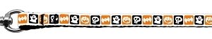 Classic Halloween Nylon Ribbon Leash 3/8 inch wide 4ft Long