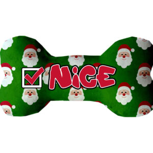 Nice List 10 inch Bone Dog Toy