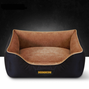 Color: Brown, Size: S - Velveteen square kennel