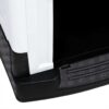 Dog House Grey, White, Black Polypropylene Small Durable