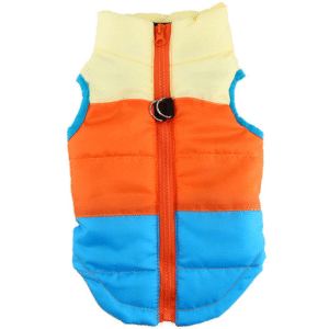 Size: M, style: 6 - Pet clothing dog clothes autumn and winter pet Teddy puppy cotton jacket vest with traction buckle