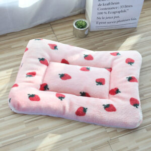 Color: Pink, Size: 2XL - Pet Mattress, Blanket, Dog Quilt, Cat Litter, Sleeping Pad