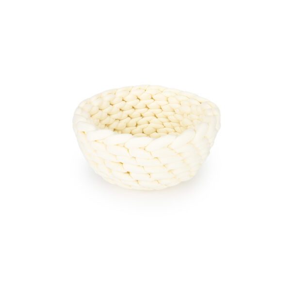 Color: Beige, Size: L - Pet  Nest Hand Woven Filling Cotton Machine Washable Personality Cat's Nest Dog's Nest