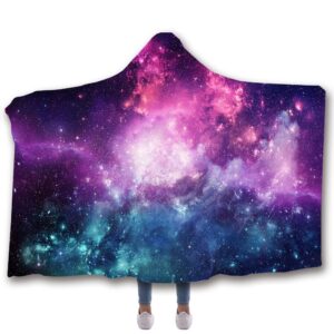 Fun Print Hooded Cozy Blanket, Size: 110x150CM -