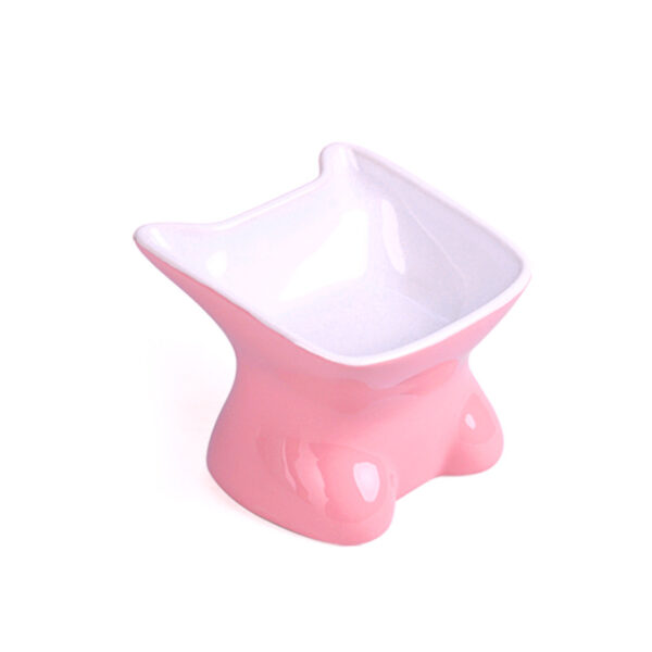 1620787840925.jpg Bowl With Oblique Mouth And High Feet To Protect The Cervical Spine Ceramic Pet Bowl Creative Quality Ceramic Bowl