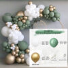 New Retro Green Platinum Balloon Package
