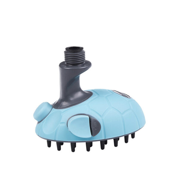 Color: Blue, style: Simplified version - Pet Dog Bath Brush, Bubble Massage Brush, Teddy Bath Tool
