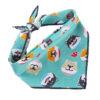 style: M5, Size: L - Adjustable Dog Bandana Cotton Pet Neckerchief Cat Triangle Scarf Soft Saliva Towel Small Medium Large Dog Accessories