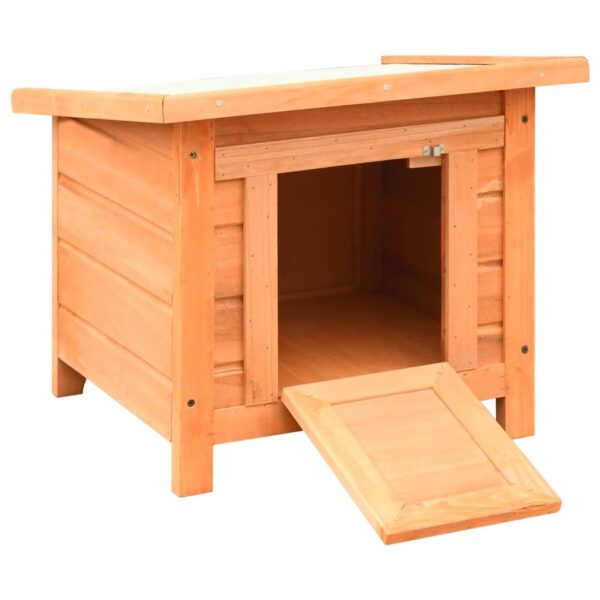 170640_64043164.jpg Cat House Brown and Green Solid pine/fir wood, powder-coated iron