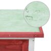 170830_64042314.jpg Rabbit Hutch Red Solid Pine Wood One Size Adjustable Armrests
