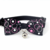Color: Black dots, Size: S - Adjustable Dog Cat Pet Cute Bow Tie With Bell Puppy Kitten Necktie Collar VB338 P0.21