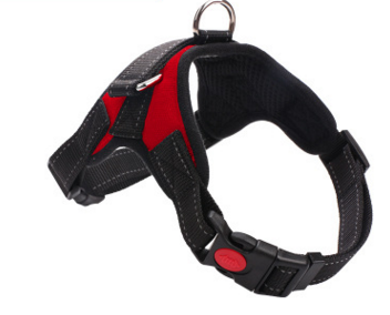 Color: Red, Size: XL - Pet Chest Strap Leash For Medium And Large Dogs