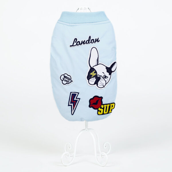 Color: Blue, Size: M - Pet clothes casual