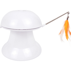 style: Single head + feather - LED laser laser cat turntable funny cat stick