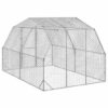 Chicken Run Galvanized Galvanized Steel Large Durable