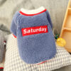 394786260260.jpg Color: Grey blue, Size: M - Lamb-neck t-shirt