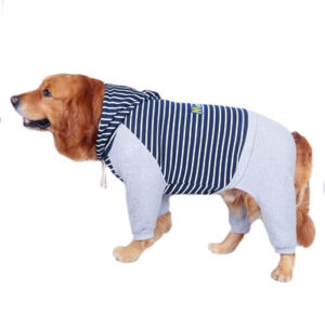 Color: Red, Size: 36 - Big Dog Autumn And Winter Four-legged Medium And Large Dog Golden Retriever