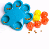 format: S - Dog educational toys molars bite-leakage training puzzle food tray
