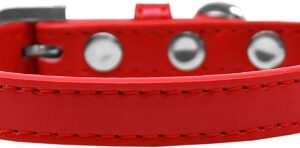 Wichita Plain Dog Collar Red Size 16