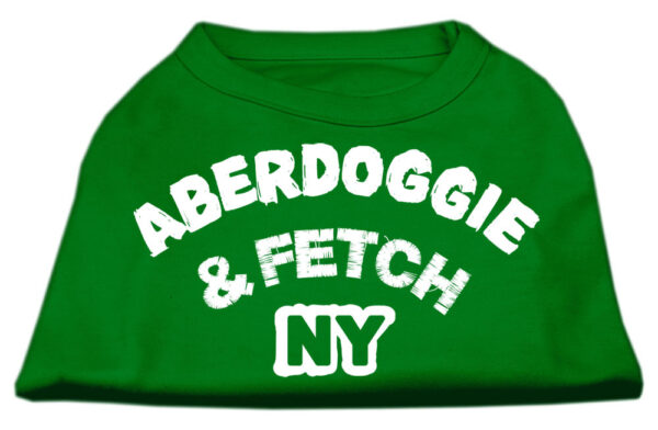 51-01-MDEG.jpg Aberdoggie NY Screenprint Shirts Emerald Green Med