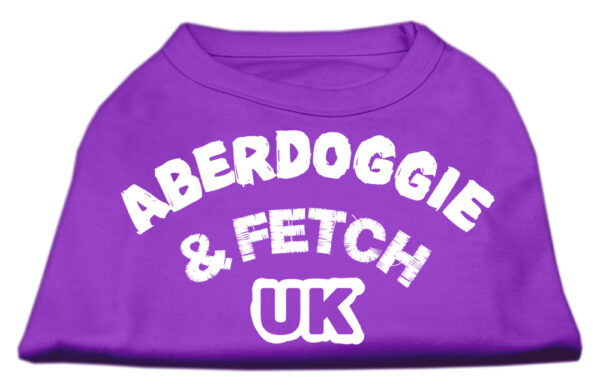 Aberdoggie UK Screenprint Shirts Purple Sm