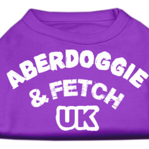 Aberdoggie UK Screenprint Shirts Purple XXXL