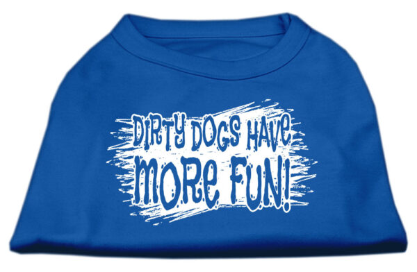 51-125-XSBL.jpg Dirty Dogs Screen Print Shirt Blue XS