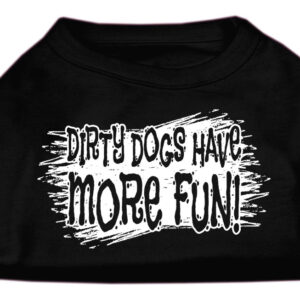 Dirty Dogs Screen Print Shirt Black XXL