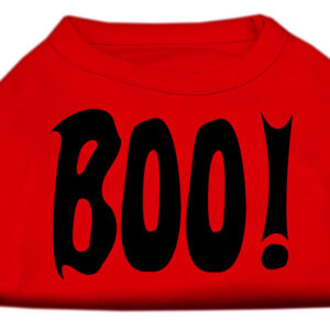 BOO! Screen Print Shirts Red XXL