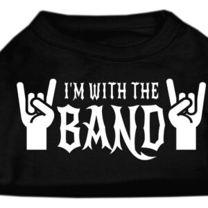With the Band Screen Print Shirt Black XXXL