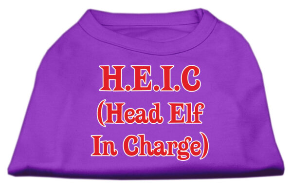 51-25-06-LGPR.jpg Head Elf In Charge Screen Print Shirt Purple Lg