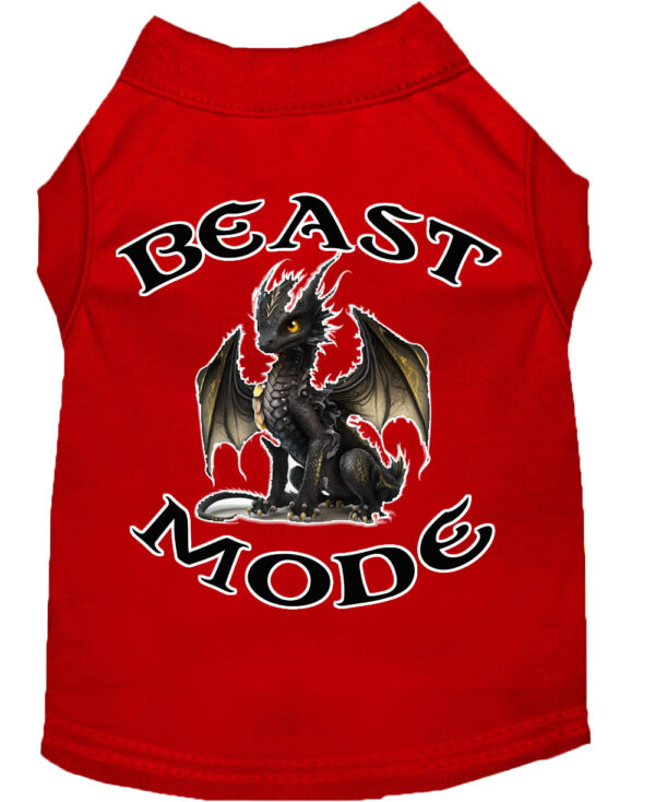 51-474-RDLG.jpg Beast Mode Dragon Screen Print Dog Shirt Red Lg (14)