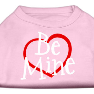 Be Mine Screen Print Shirt Light Pink XXXL