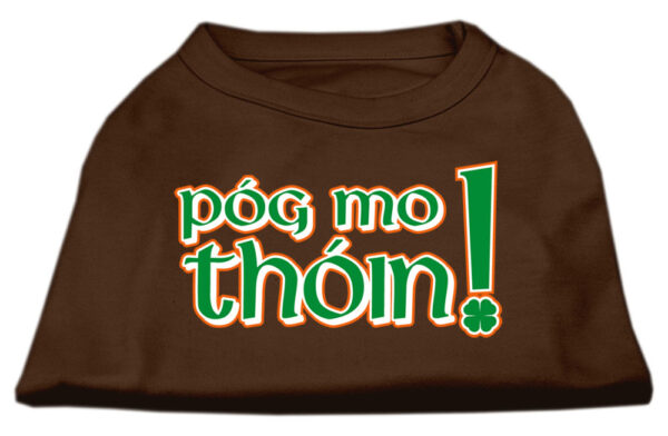 Pog Mo Thoin Screen Print Shirt Brown XXXL